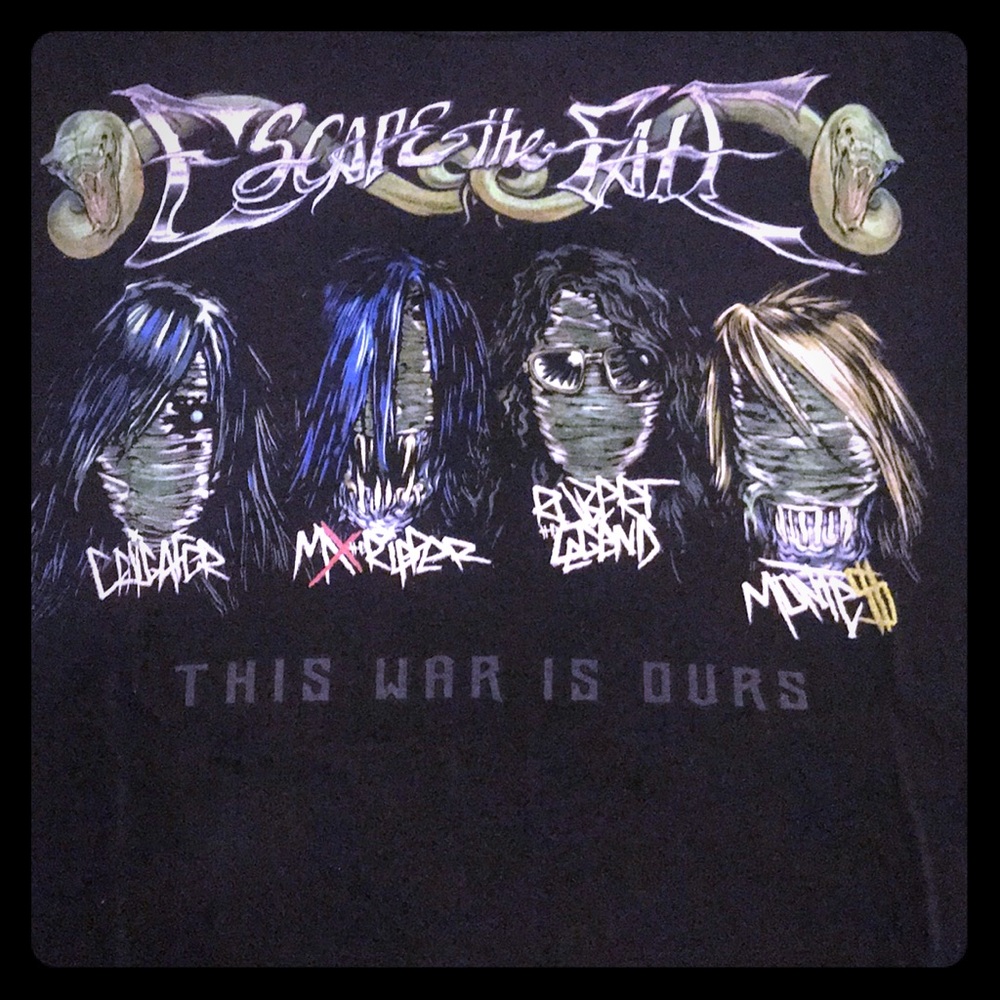 Men’s XL Escape The Fate t-shirt